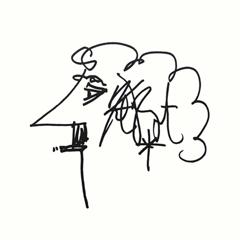 Kurt vonnegut drawing asshole