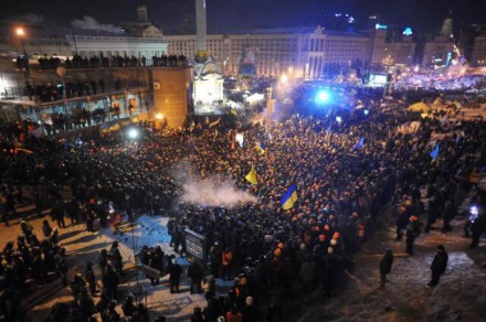 Зачистка «Беркута» собрала людей на Майдане