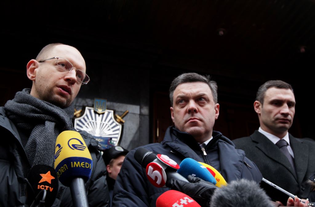 Янукович обратился к нации и назвал бои в Киеве «дурацким конфликтом»