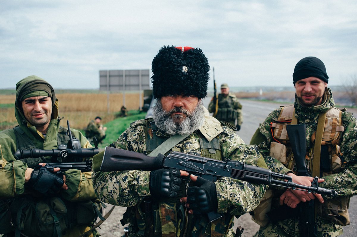 Time: бородатый ополченец из Краматорска отрицает, что он российский военный