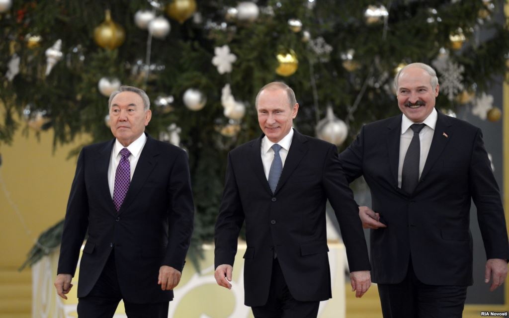 Путин приехал в Астану подписывать договор о Евразийском союзе