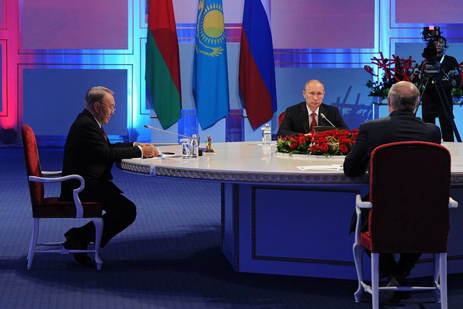 Россия, Белоруссия и Казахстан создали Евразийский союз