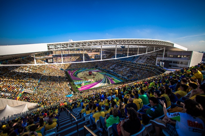 Открытие ЧМ-2014: танцы на стадионе, Дженнифер Лопес и победа Бразилии