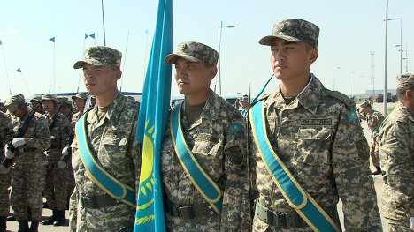 Минобороны Казахстана не занимается отправкой военных на Украину