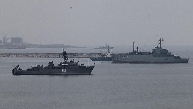Россия послала военные корабли к Австралии после разговора Путина с Эбботом