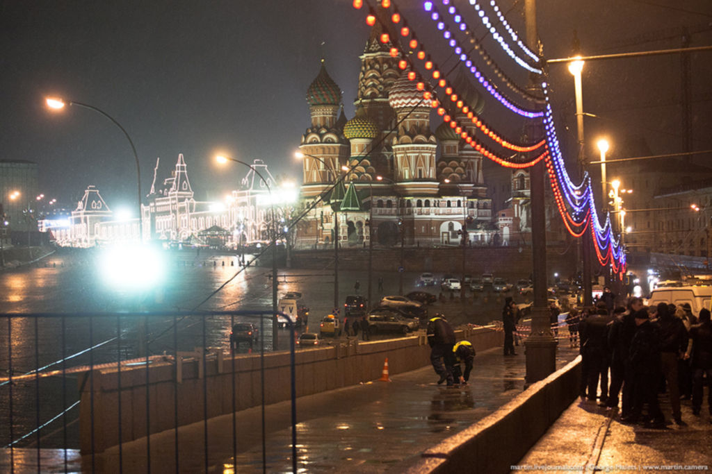 «Ъ» узнал о выключенных камерах наблюдения в момент убийства Немцова