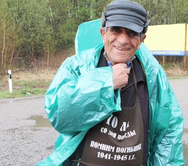 Пенсионер из Еревана шел 46 дней до Москвы в честь 70-летия Победы