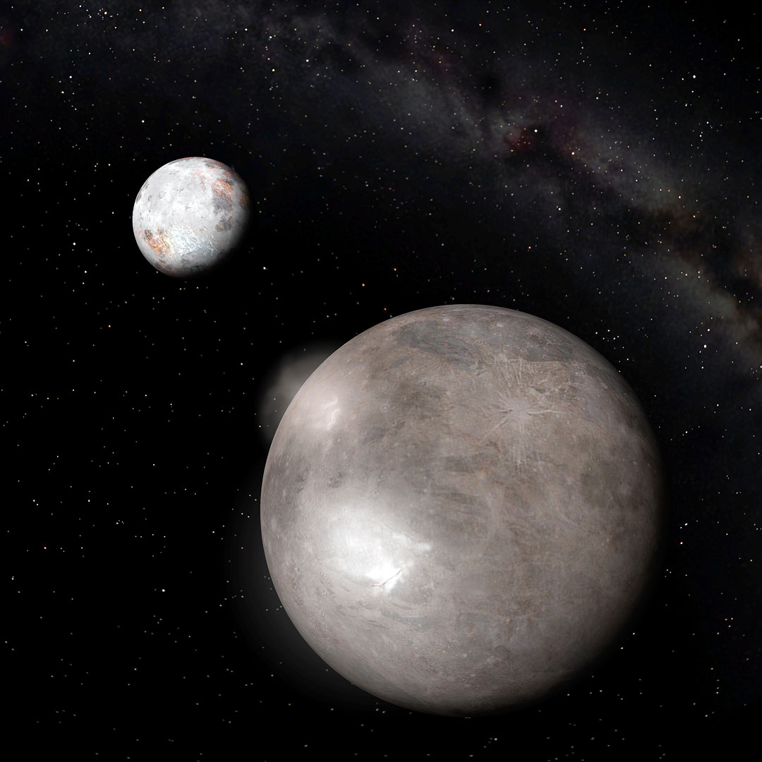 Опубликована первая цветная видеозапись Плутона