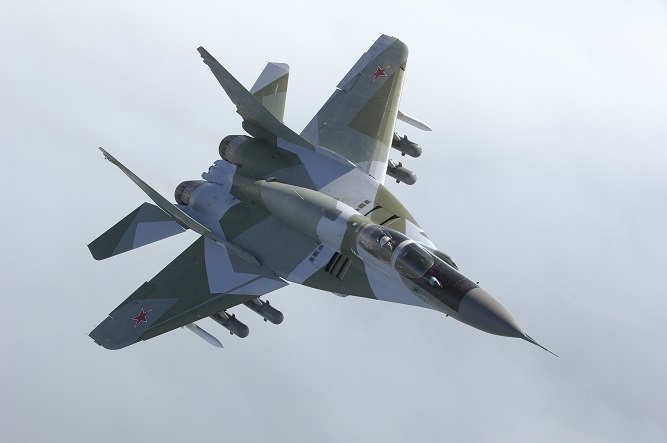 На Кубани разбился истребитель МиГ-29