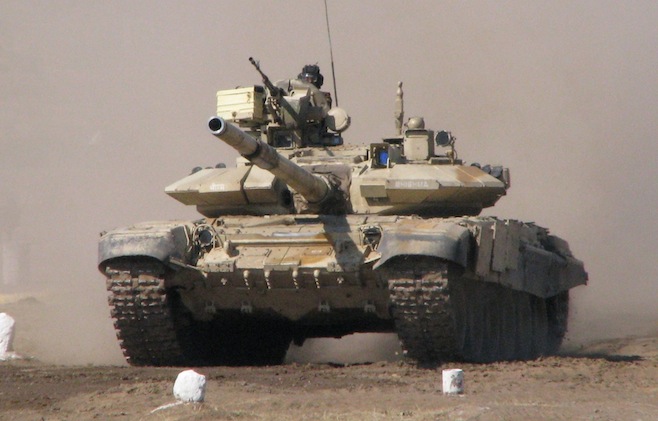 Американцы обнаружили в Сирии новейшие российские танки Т-90