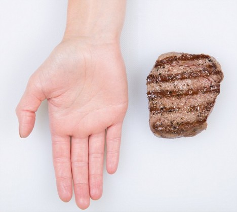 Cooked Steak - feature on food portions