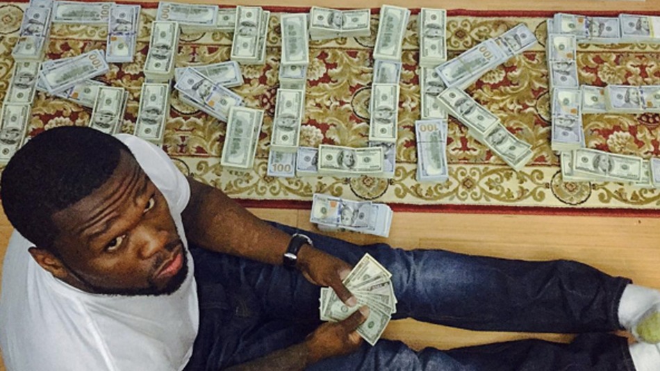 Просто имидж. 50 Cent объяснил фотографии с огромными суммами денег в инстаграме