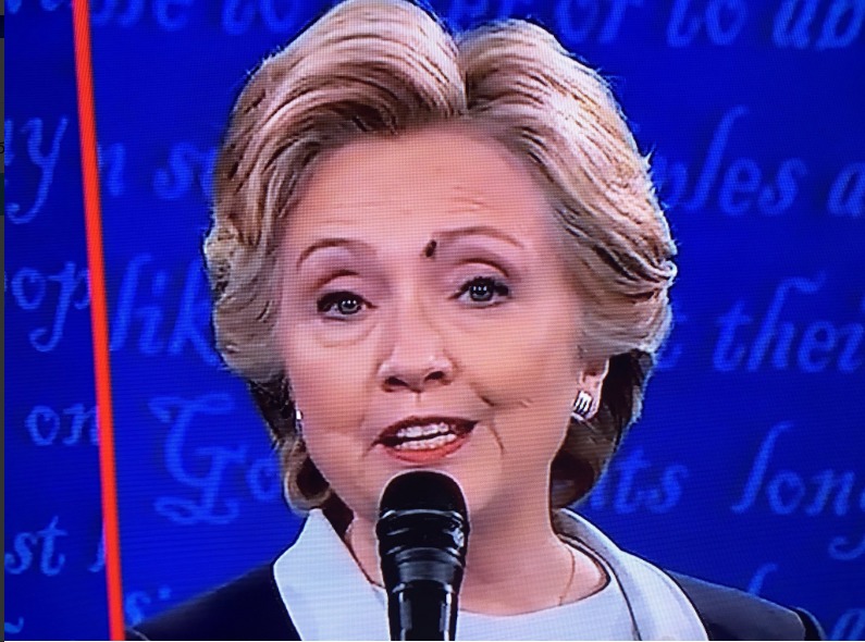 Вторые дебаты в США: у мухи на лбу Клинтон появился аккаунт в твиттере