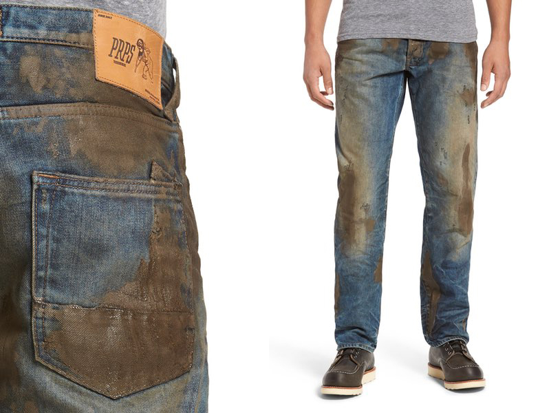 «Я брошу вас с ними в грязь бесплатно». Nordstrom выпустил джинсы за 400 долларов с ненастоящей грязью