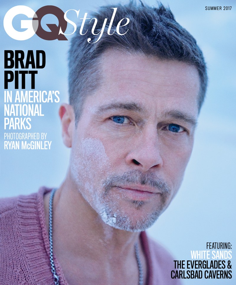 Brad Pitt On Gq Cover