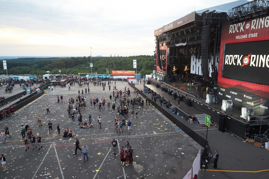 Крупнейший немецкий рок-фестиваль Rock am Ring приостановлен из-за угрозы теракта