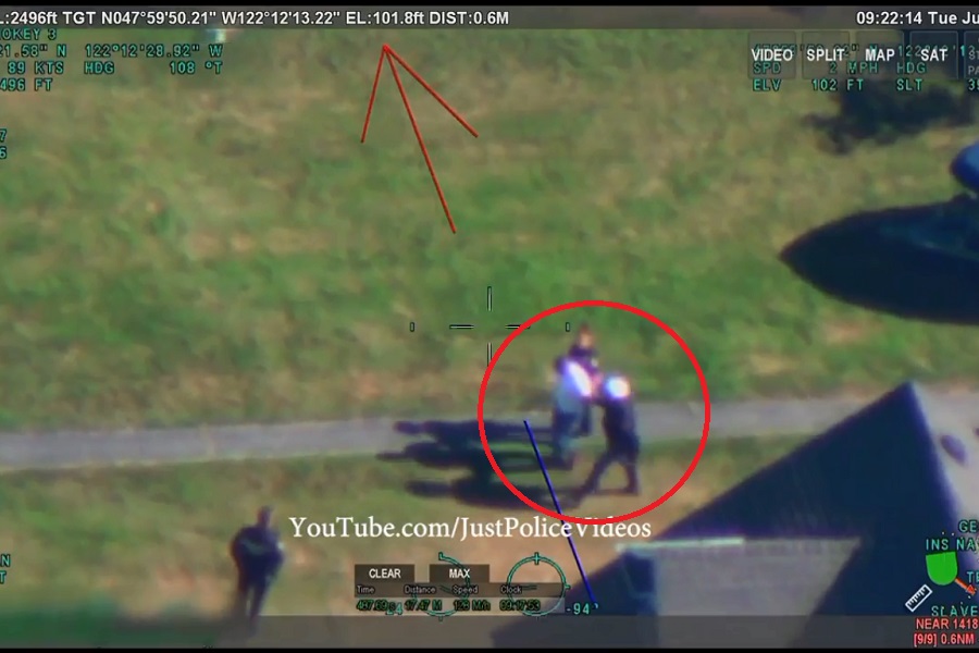 Всевидящее око патрульной полиции США. Байкера поймали с помощью дрона и дополненной реальности