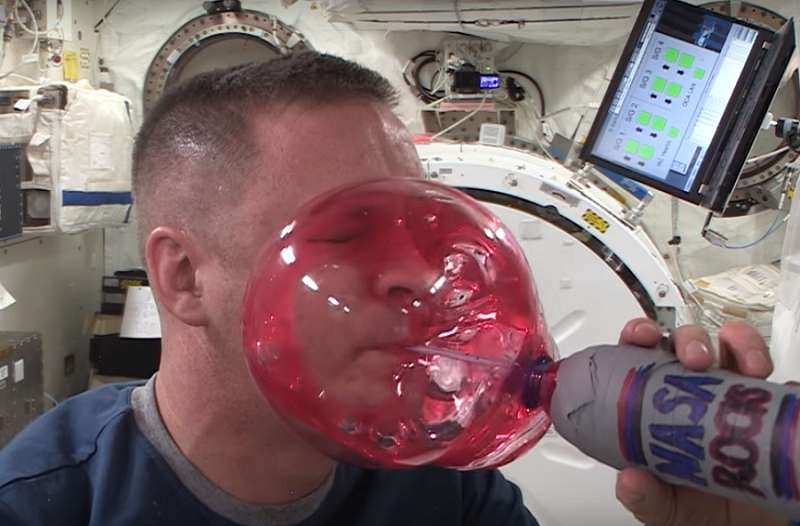 Пузыри и борьба с пылесосом. Американский астронавт показывает, как живётся на МКС (спойлер: весело)
