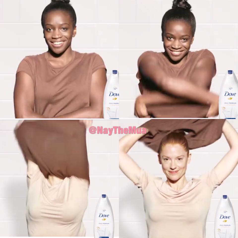 Dove показала рекламу, в которой чернокожая женщина превращается в белую. Всё бы ничего, но это реклама мыла
