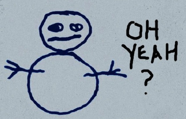 «Собака сделала бы лучше». Коряво нарисованный снеговик из нового фильма с Фассбендером стал мемом ☃️