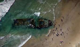 У берегов Калифорнии нашли странный затонувший корабль. И версии о его судьбе одна страшнее другой