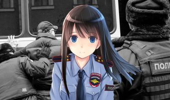 Японцы влюбились в русскую девушку-полицейского. Впрочем, увидев её, вы тоже влюбитесь