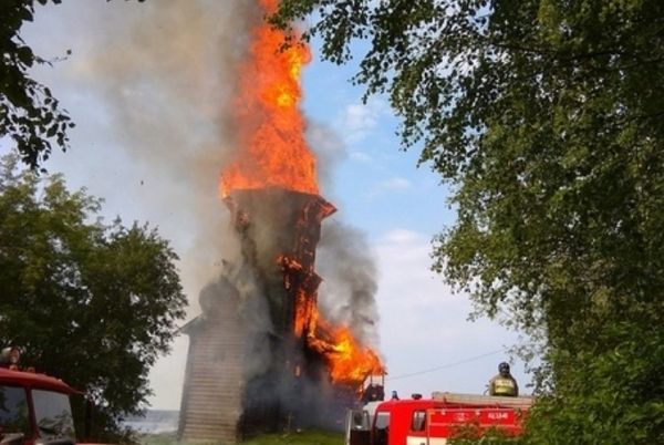 В Карелии подросток сжёг старинную церковь - СМИ