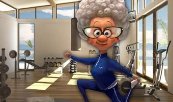 69-летняя бабуся тренит круче любой фитоняшки. Видео её занятий вселит мотивацию в самого отпетого лентяя