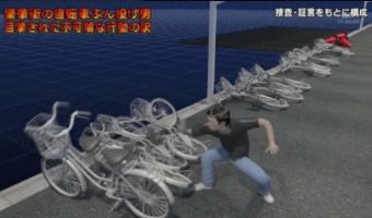 GTA курильщика. Японское телешоу воссоздало мелкие уличные преступления в виде компьютерной графики