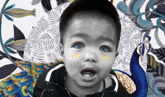 Малыш-азиат с космически синими глазами очаровал тайцев. Дело не в линзах, и да, люди сходят с ума по нему