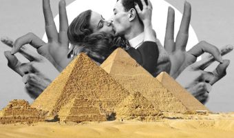 Парень залез на пирамиду Хеопса и занялся там сексом. Фото получилось таким, что в Египте ему теперь не рады