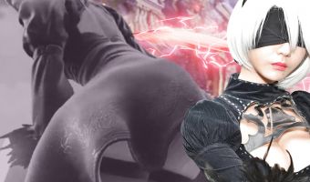 В Soulсalibur появилась андроид 2B из NieR: Automata. Игроки уже заглянули ей под юбку и получили атата