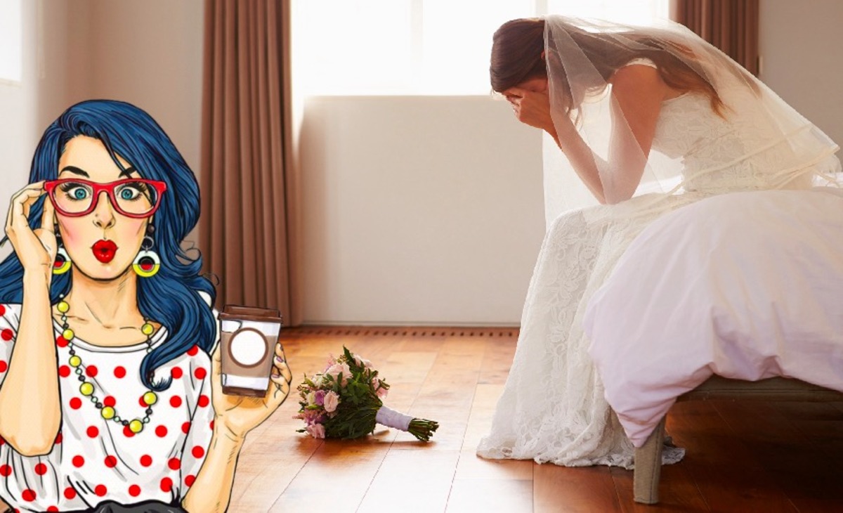 Девушка до свадьбы и после картинка