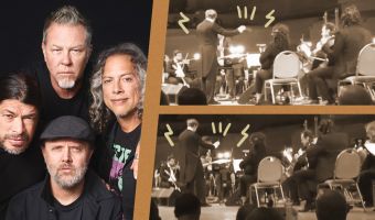 Гитарист «Кино» ответил Metallica на кавер «Группы крови». Он исполнил хит рокеров с симфоническим оркестром