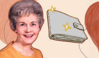 Бабуля потеряла свой кошелёк, и его нашли через 75 лет. Денег там уже не было, но самое ценное осталось внутри