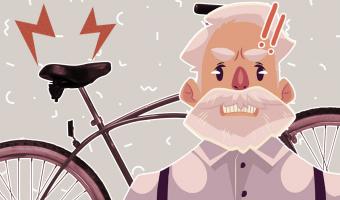 У пенсионера украли велосипедное сиденье, и он задумал возмездие. Но случайно отомстил всем, кроме воров