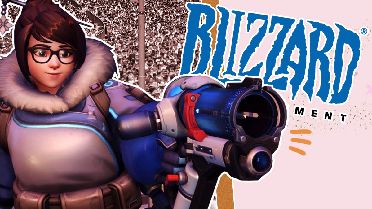 Игроки со всего мира воюют с Blizzard. Помогает им Мэй из Overwatch