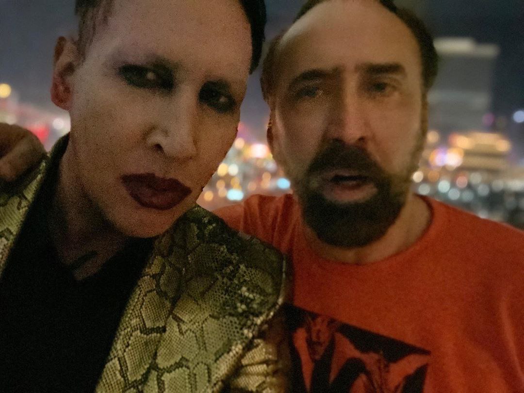 Marilyn manson nicolas cage