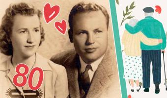Старики отметили 80-ю годовщину свадьбы и раскрыли секрет идеальных отношений. Кажется, всё гениальное просто