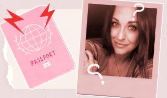Девушку шокировала новая фотография на паспорт, но она была удачной. Просто в её снимок закрался чужой нос