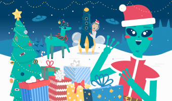 Игра. Устрой новогоднюю вечеринку с подарками для инопланетян  — и узнай, что они с тобой сделают