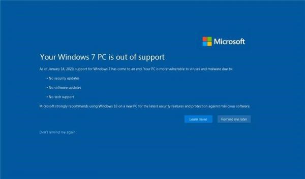 Microsoft отключает обновления системы Windows 7. Олдскульщики интернета оказались не готовы с ней попрощаться
