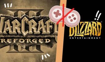 Blizzard банит геймеров, но не за нарушения. Компания недовольна, что им не понравился Warcraft III: Reforged