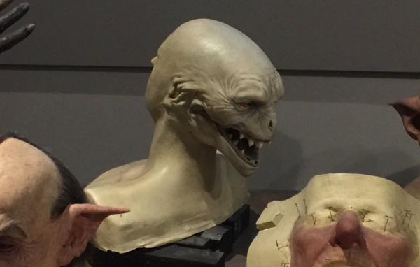 Зрители увидели модель головы Волдеморта-Квиррела и поразились. Кажется, волшебник мог быть куда страшнее