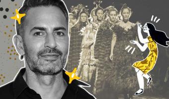 Marc Jacobs устроил на Неделе моды безумный перформанс с бегунами и танцами. А твиттер превратил абсурд в мемы