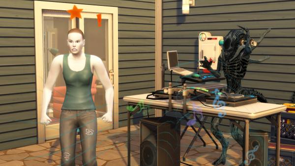 В The Sims 4 никто не услышит твоего крика. Эллен Рипли живёт в квартире с Чужим, и людям жаль их сантехнику