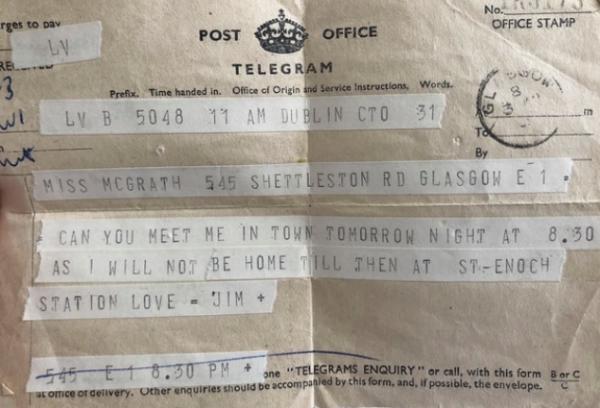 Девушка нашла телеграмму 1954 года, а потом узнала её историю от бабушки. И там - любовь длиной в 60 лет