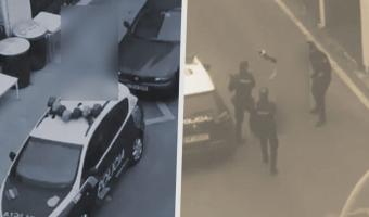 Обнажённая испанка запрыгнула на полицейскую машину. Видео с ней — символ протеста против карантина и традиций