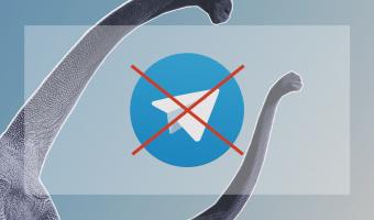 Разблокируют ли Телеграм в России? Объясняет Минкомсвязь — с помощью анекдота про динозавров и женскую логику
