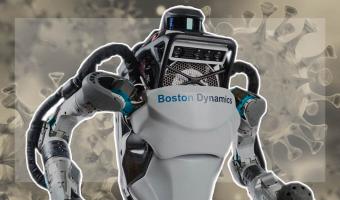 Роботы из Boston Dynamics пришли на помощь больным COVID-19. Но более криповый медосмотр трудно вообразить